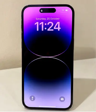 iPhone 14 Pro 256GB Deep Purple - Good Condition, Original Box & Charger