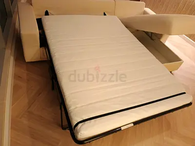 Like new condition IKEA beige sofabed