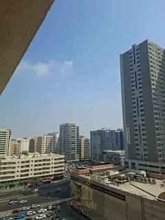For Rent in Al Majaz 1, Sharjah. A well-maintained second-occupancy apartment featuring two bedrooms