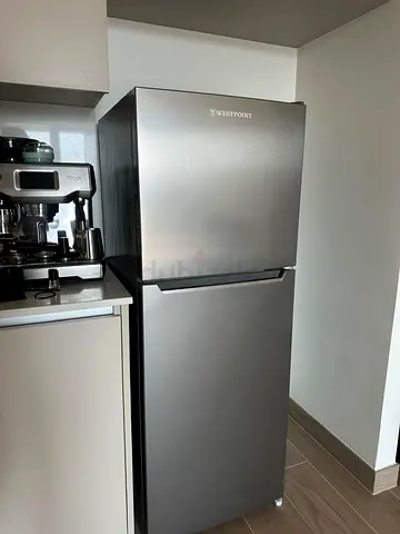 Westpoint Top-Freezer Refrigerator - Stainless Steel Finish, Good Condition