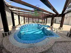 2-Bedroom Apartment for Rent in Al Khan, Sharjah | 3 Bathrooms | Free Parking, AC, Gym & Swimming Po