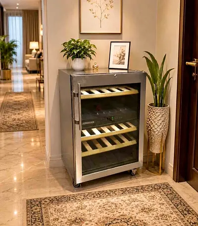 Liebherr built-in dual zone temp wine fridge latest model same like new condition