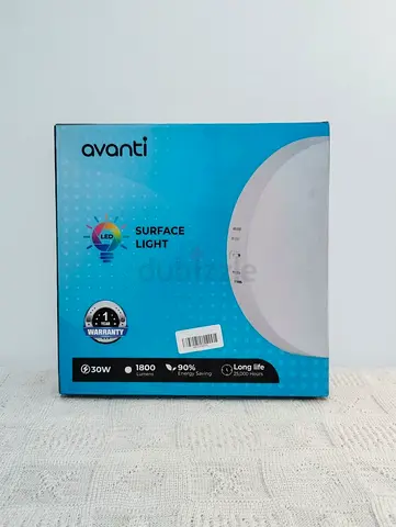 (MEGA SALE, 80% OFF FOR AED 15 ONLY) BRAND NEW Avanti 30W 6500K LED Surface Light for Sale
