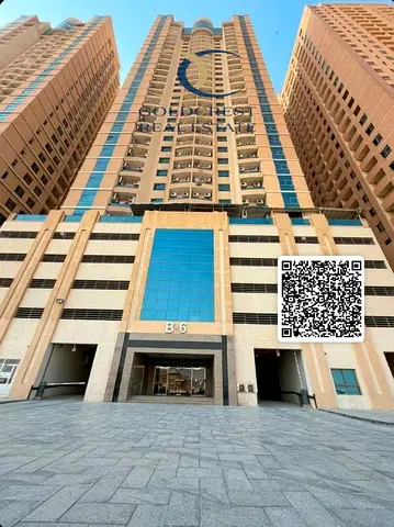 شقة غرفة وصالة مع مطبخ مغلق للإيجار | برج بارادايس ليك B6، المدينة الإماراتية، عجمان