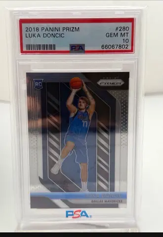 2018 Panini Prizm Luka Dončić #280 PSA 10 Gem Mint Rookie Card price negotiable