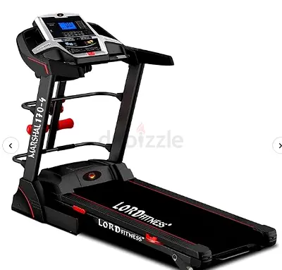 3HP Foldable Treadmill with Massager — Cup Holders, LCD, 120kg - Brand New