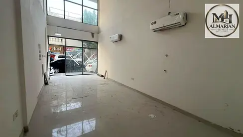 Prime commercial shop in Al Nuaimiya, Ajman, suitable for all types of commercial activities. Located in a vibrant area with easy access from various