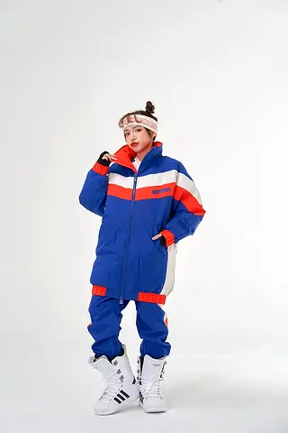 NAPPING Korean Snowboard Ski Suit Set – Jacket & Pants – Size S