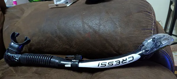 Ultra dry Cressi snorkel