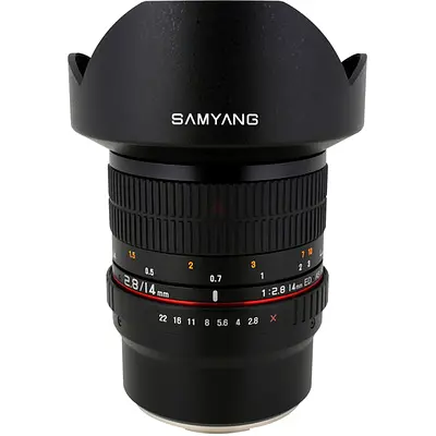 Samyang 14mm f/2.8 Ultra Wide Angle Manual Lens (Full Frame) - Sony E-mount