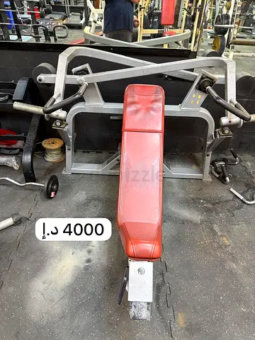 Incline Chest Press / Shoulder Press Gym Machine with Adjustable Bench - Used