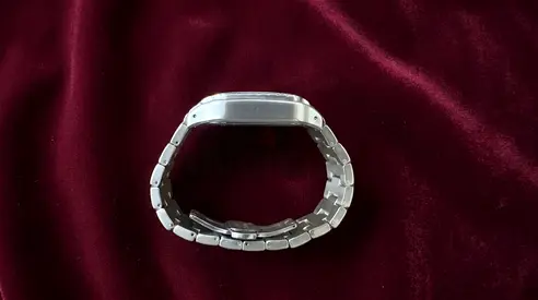 Luxury brand stainless steel men's wristwatch