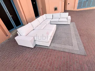 Perfect Like brand new Condition IKEA Kivik U Shape Sofa Beige without footstool