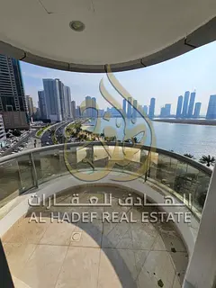 Al Khan – Sharjah | 3-Bedroom Apartment with Master Maid’s Room & Direct Sea View
