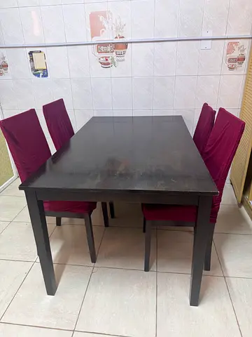Table and chairs