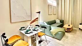 Furnished 1BR Apartment | The Autograph South Place | Pool & Garden Views