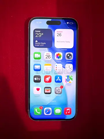 iPhone 15 Pro (128GB) in good condition with zero scratch