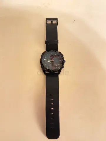 Kenneth Cole New York Chronograph Watch – Black Leather – 43mm