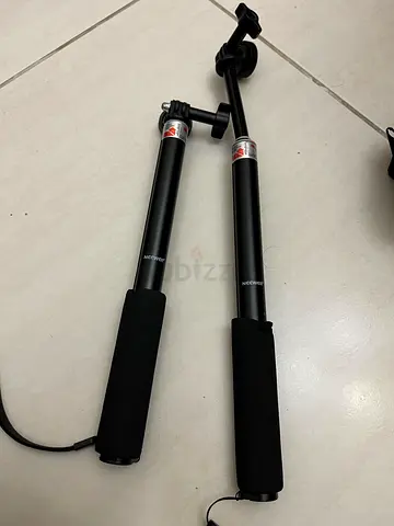 Neewer Telescopic Monopod - Pair, Lightweight with Foam Grip