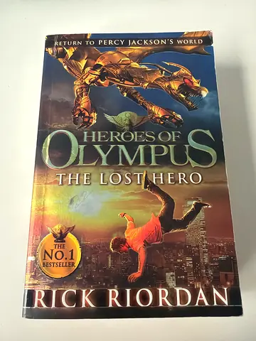 Heroes of Olympus: The Lost Hero by Rick Riordan (paperback)