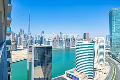fully furnished studio apartment in bussiness bay elite residence