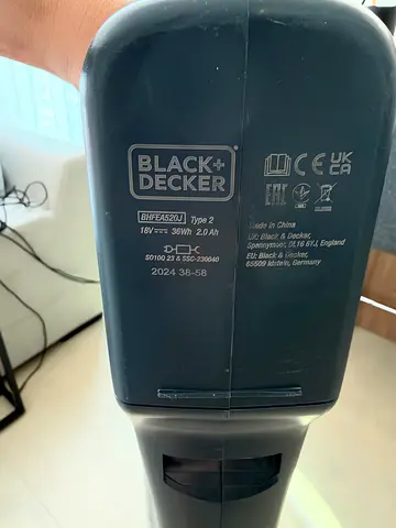 Black+Decker Handheld Vacuum Cleaner - Good Working Condition