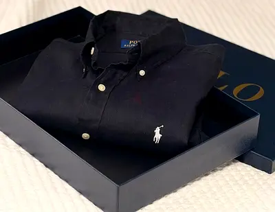 Linen Custom-Fit Shirt, size M, long sleeve POLO RALPH LAUREN