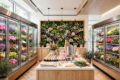 Corvessa Florist Shop Fit-Out, Retail Interiors - Bower