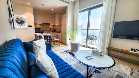 Stunningly Furnished 1BR | Sobha Hartland Views