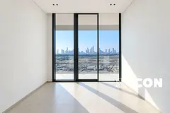 Brand New 2BR | Burj Khalifa and SZR Skyline | Wraparound Balcony
