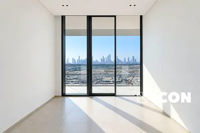 Brand New 2BR | Burj Khalifa and SZR Skyline | Wraparound Balcony