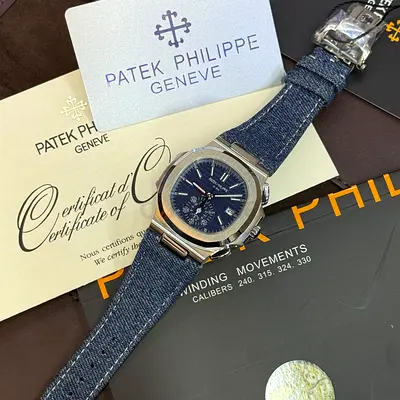✅✅Available now 🔥🔥🔥 Patek Philippe🤩 5980/60G-001 ⌚️ super master Swiss movement