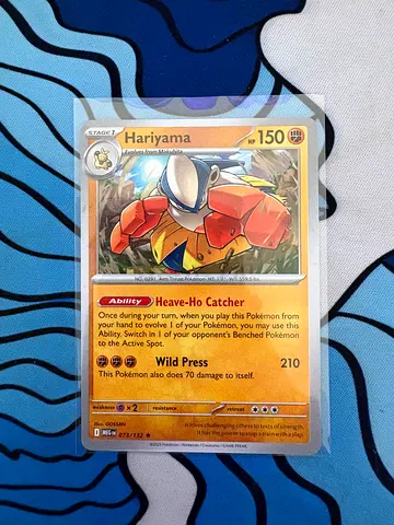 Hariyama Pokemon card