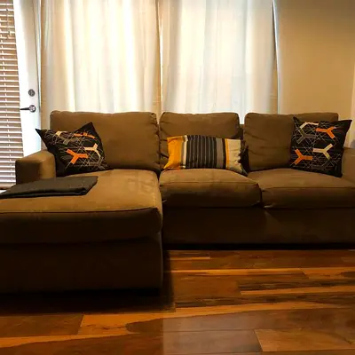 Crate&barrel L shape sofa