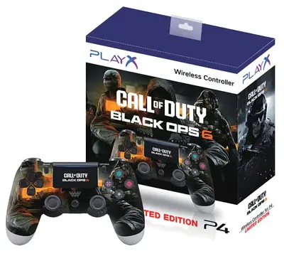 PLAYX CALL OF DUTY: BLACK OPS 6 LIMITED EDITION PS4 CONTROLLER