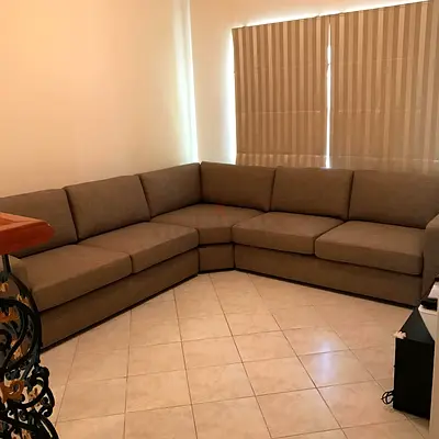 Large 6-Seater L-Shaped Corner Sofa