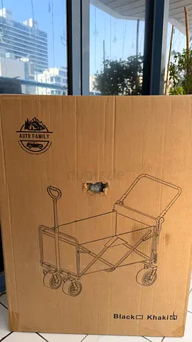 Collapsible Folding Camping Wagon with Locking Wheels