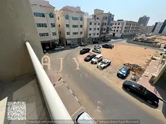 2BR apartment for rent in Al Alia, Ajman. Second occupancy, spacious living room, modern finishes, a