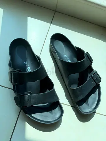 Birkenstock Arizona EVA Black double-strap sandals, size EU 44 (men's)