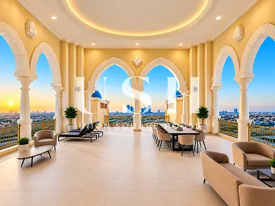 Panoramic 360 Views | Semi-Furnished | Rooftop Terrace