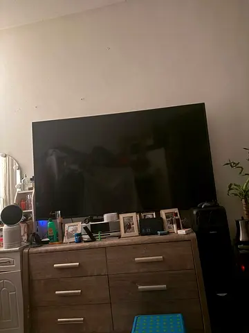 75-inch Smart LED TV (wall-mounted) - Good working condition