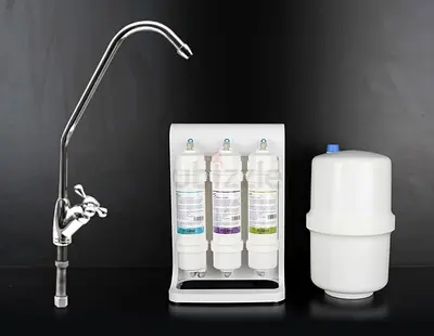 Countertop Reverse Osmosis Water Filtration System with Storage Tank