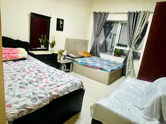 Single room available in Al Nahda, Sharjah- Dubai border. Well furnished Room with beautiful view