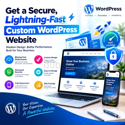 Get a Secure, Lightning-Fast Custom WordPress Website