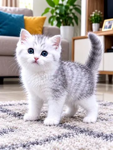 Silver Tabby British Shorthair kittens