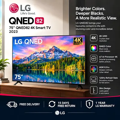 LG 75 inch QNED