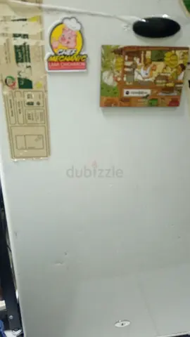 Small white single-door refrigerator — used, good working condition