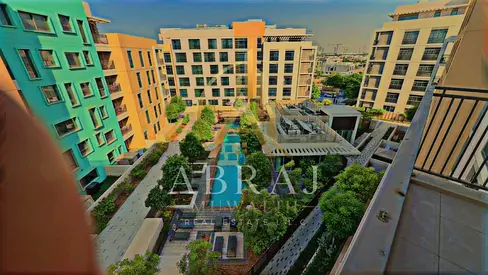 King size 1bhk with sami close kitchen 2 bath and balcony in gated community