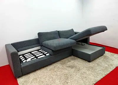 ALMOST IKEA VIMLE SOFABED L SHAPE