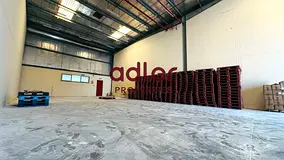 2,300 SQ. FT. STORAGE WAREHOUSE FOR RENT IN SHARJAH INDUSTRIAL AREA 18 | CIVIL DEFENCE APPROVED